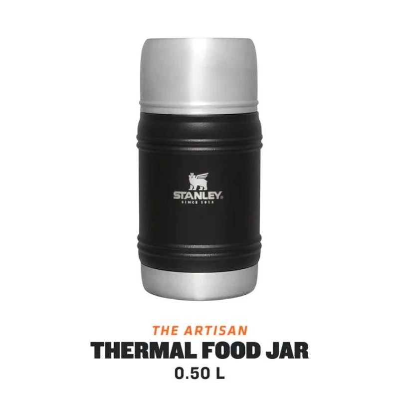 STANLEY The Artisan termo para alimentos 0,5 L, Black