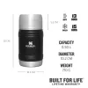 STANLEY The Artisan termo para alimentos 0,5 L, Black
