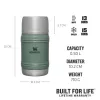 STANLEY The Artisan recipiente térmico 0,5L verde