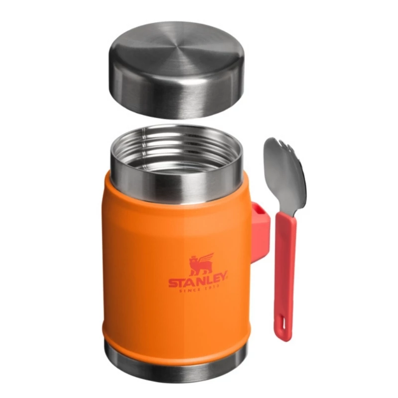 STANLEY The Legendary Food Jar + Spork 0,4L naranja