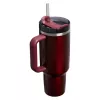 STANLEY The Quencher H2.0 Fluted Tumbler 1,18L Glossy Maroon Vaso térmico con pajita