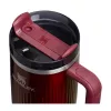 STANLEY The Quencher H2.0 Fluted Tumbler 1,18L Glossy Maroon Vaso térmico con pajita