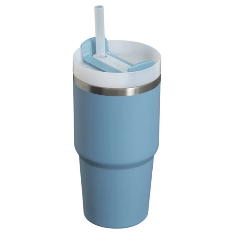 STANLEY The Quencher H2.O FlowState Tumbler 0,59L Azul violeta con pajita