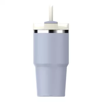 STANLEY The Quencher H2.O FlowState Tumbler 0,59L Azul claro con pajita