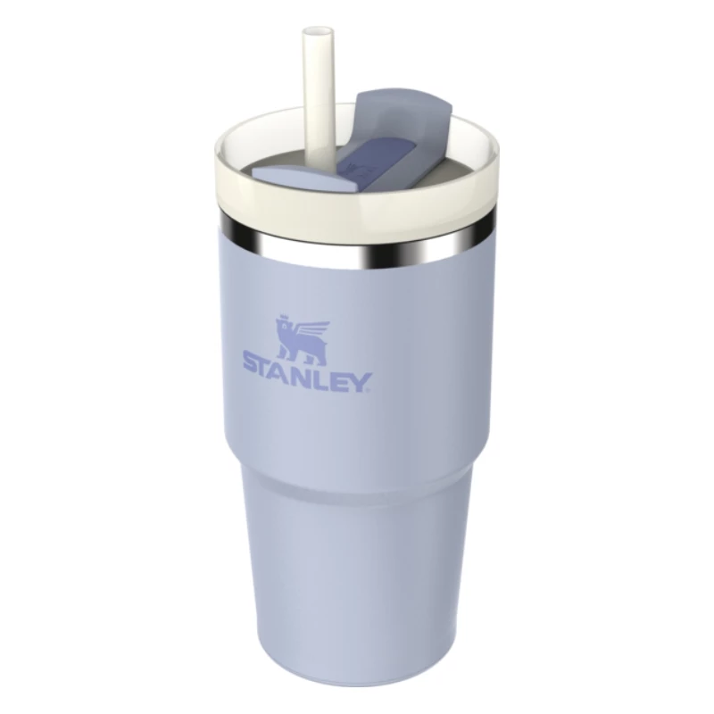 STANLEY The Quencher H2.O FlowState Tumbler 0,59L Azul claro con pajita