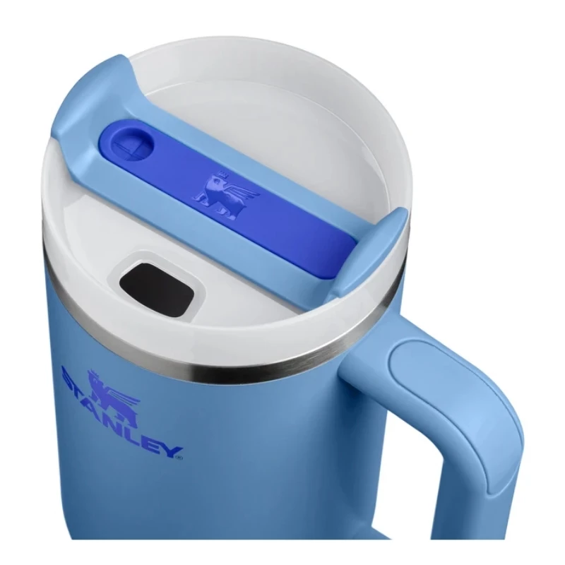 STANLEY The Quencher H2.O FlowState Tumbler 1,18L azul claro con pajita