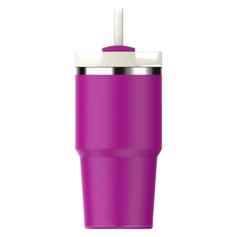 STANLEY The Quencher H2.O FlowState Vaso con pajita 0,59L Lila