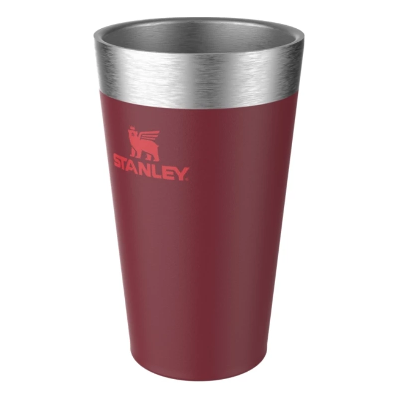 STANLEY Thermoglass The Stacking Tumbler 0,47L Rojo oscuro