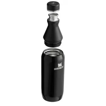STANLEY botella térmica The All Day Slim Bottle 0,35L negro brillante