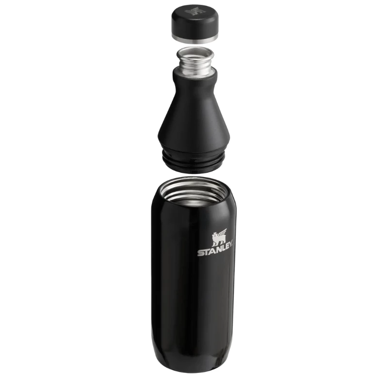 STANLEY botella térmica The All Day Slim Bottle 0,35L negro brillante