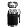 STANLEY Thermos Food The Legendary Food Jar + Spork 0,4L negro 2.0