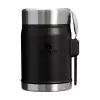 STANLEY Thermos Food The Legendary Food Jar + Spork 0,4L negro 2.0