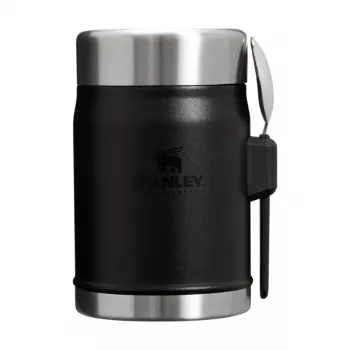 STANLEY Thermos Food The Legendary Food Jar + Spork 0,4L negro 2.0