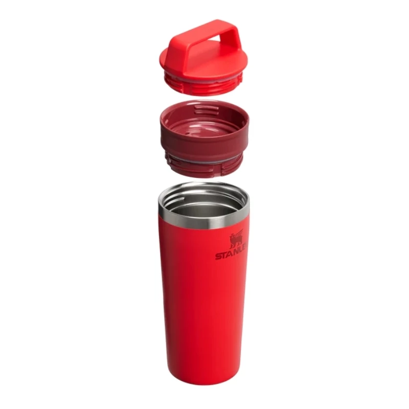 STANLEY Vaso térmico The Café-To-Go Travel Mug 0,47L Rojo oscuro