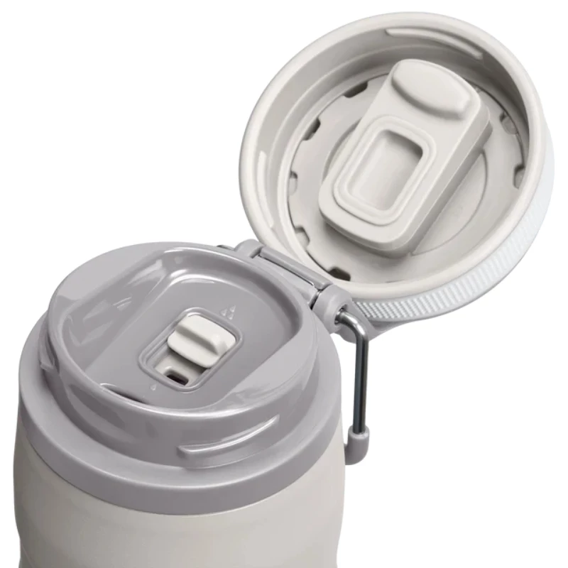 STANLEY Thermos The IceFlow Bottle Twist Flip 0,47L gris claro