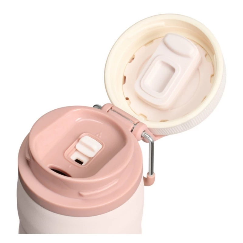 STANLEY termo The IceFlow Bottle Twist Flip 0,47L rosa claro