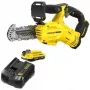 STANLEY V20 18V Motosierra a batería SFMCPS415D1 Podadora de ramas 15cm con batería de 2.0Ah y cargador