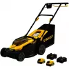 STANLEY V20 cortacésped a batería 36V (2x18V) negro/amarillo, 2 baterías de Li-Ion de 4,0 Ah