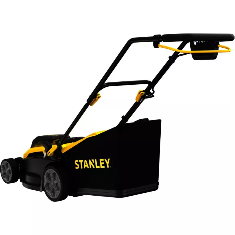 STANLEY V20 cortacésped a batería 36V (2x18V) negro/amarillo, 2 baterías de Li-Ion de 4,0 Ah
