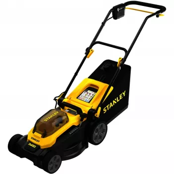 STANLEY V20 cortacésped a batería 36V (2x18V) negro/amarillo (máquina sin batería ni cargador)