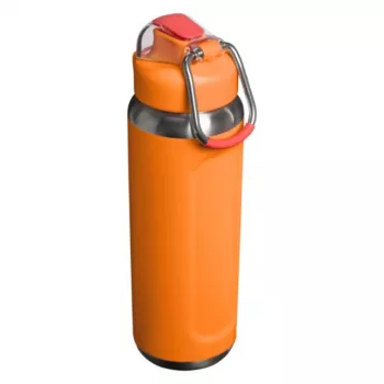 STANLEY Wellspring botella 0,71L Flame Orange con aislamiento al vacío de acero inoxidable