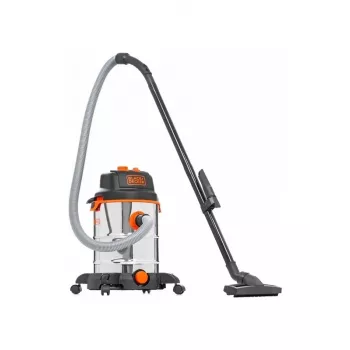 Aspirador de agua y polvo STANLEY 1600W 230V 30L depósito de acero inoxidable
