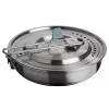 STANLEY Wildfare Core juego de sartenes 0,94L set de menaje de camping 4 piezas azul grisáceo/gris oscuro