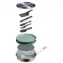 STANLEY Wildfare Core juego de sartenes 0,94L set de menaje de camping 4 piezas azul grisáceo/gris oscuro
