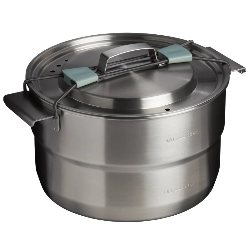 STANLEY Wildfare Core Full Serve juego de cocina 3,78L petróleo/gris oscuro set de camping 13 piezas