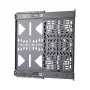 StarTech panel extraíble 1U para componentes AV, montaje en rack de 19 pulgadas, acero, negro