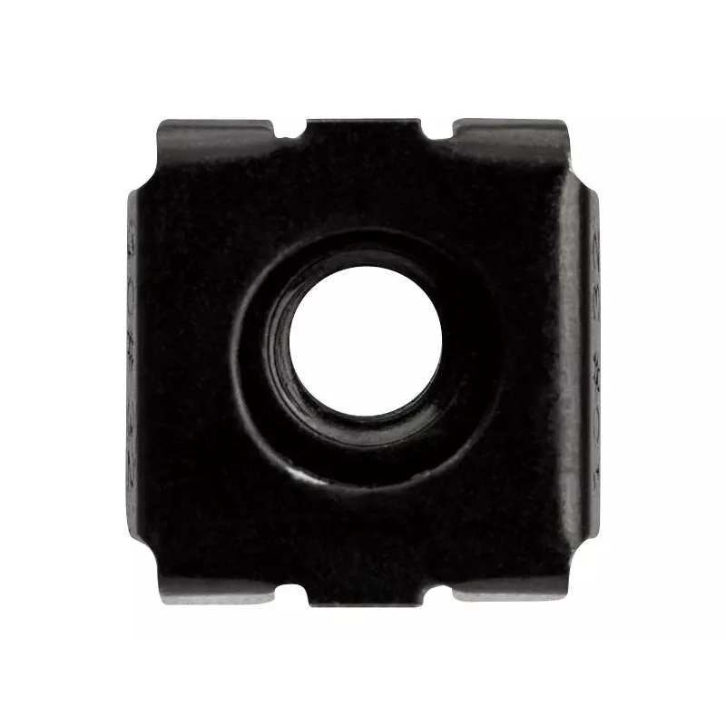 StarTech.com tuercas de jaula 10-32 para racks de servidores - pack de 50, negro, conforme TAA