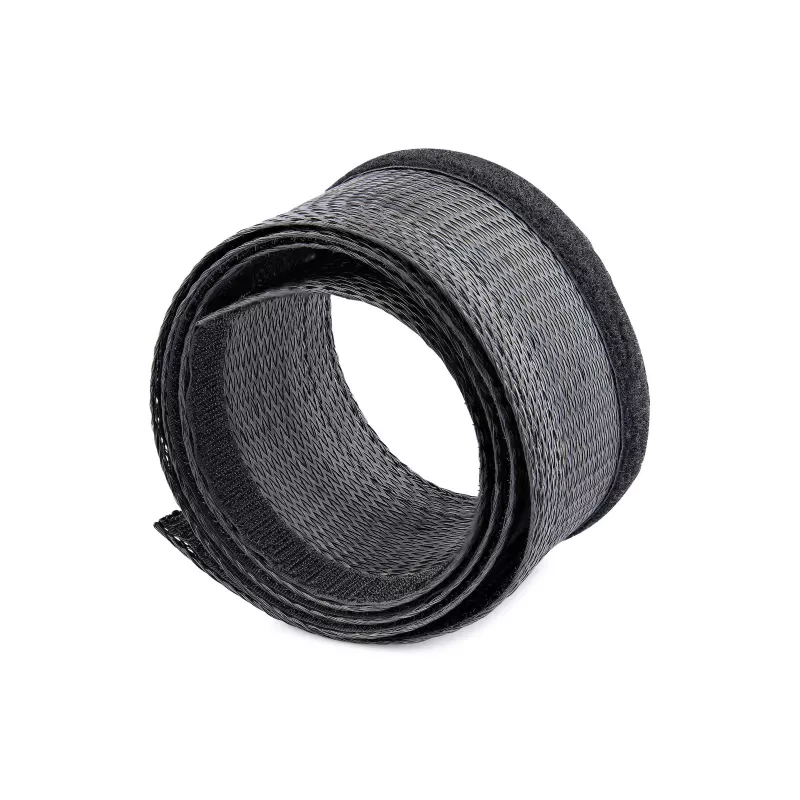 StarTech.com Funda de cables con cierre de velcro de 3 m, gestión de cables / pasacables - Pasacables de gestión de cables - Negro - 3 m