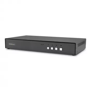 StarTech.com CK4-HP104C Conmutador KVM seguro de 4 puertos con audio y USB, TAA