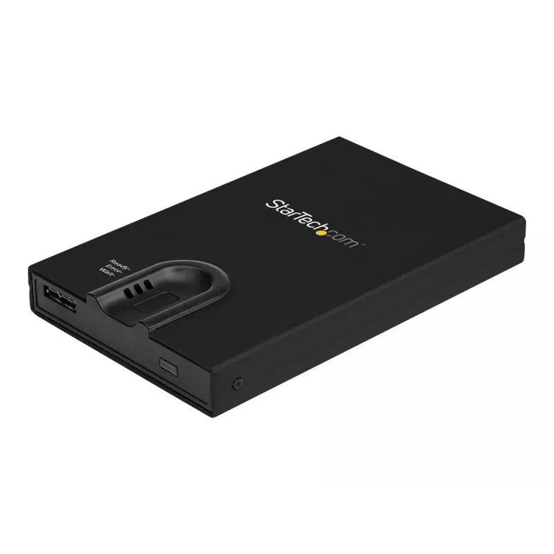 StarTech.com S251BMU3FP Carcasa externa para disco duro (cifrada, acceso por huella dactilar, USB 3.0, SATA de 2,5