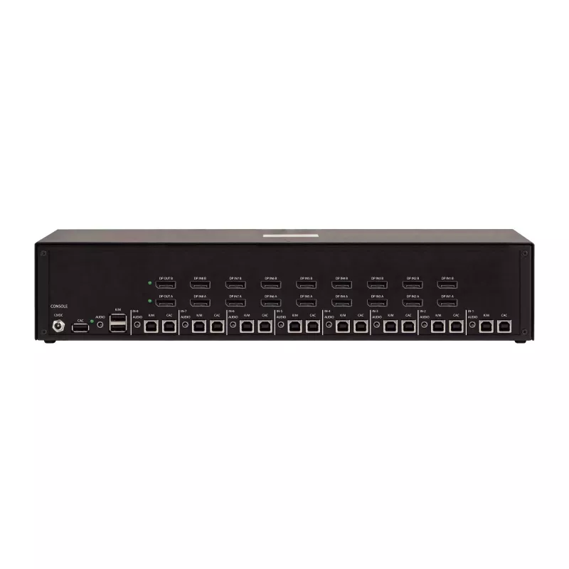 StarTech.com Secure conmutador KVM de 8 puertos - 8 x KVM - montaje en rack