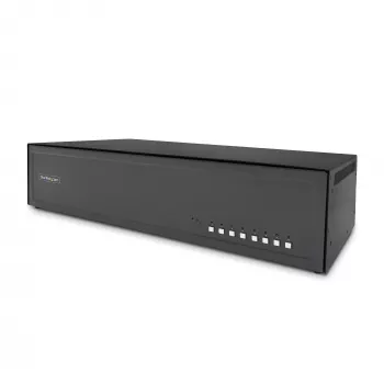 StarTech.com Secure conmutador KVM de 8 puertos - 8 x KVM - montaje en rack