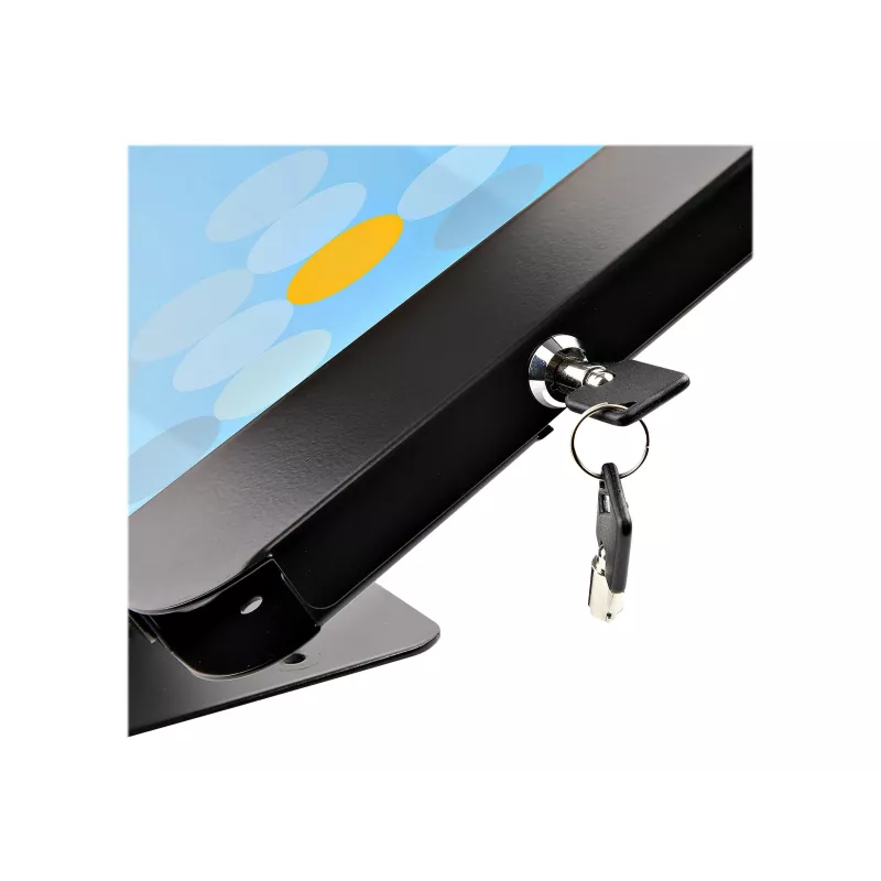 StarTech.com Soporte seguro para tablet – Soporte universal antirrobo para tablets de hasta 10,5