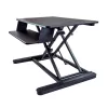 StarTech.com Convertidor de escritorio sentado-de pie con bandeja para teclado - superficie 89 x 53 cm - soporte ergonómico ajustable en altura - compatible con 2 monitores - premontado - negro - 30