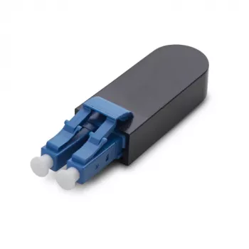 StarTech.com adaptador loopback de fibra óptica monomodo LC/UPC conforme a TAA (azul)