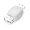 StarTech.com Adaptador USB A cambiador de género - Hembra/Hembra - USB (Blanco)