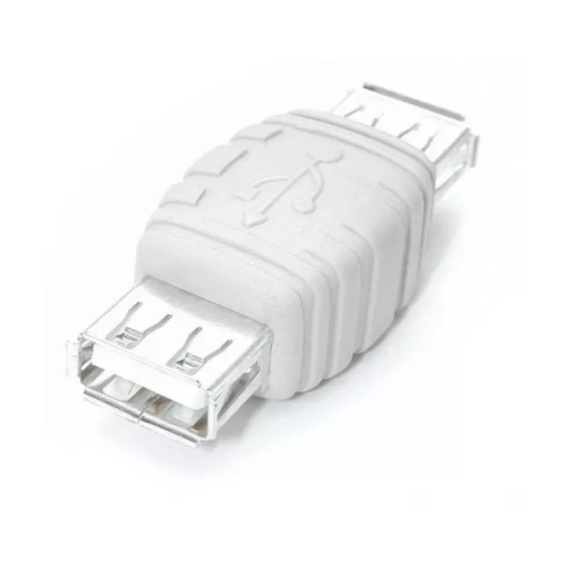 StarTech.com Adaptador USB A cambiador de género - Hembra/Hembra - USB (Blanco)