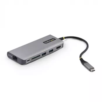 StarTech.com hub multipuerto USB-C con 2x DisplayPort, HDMI, 100W PD, 140W de potencia total