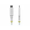 Cable StarTech.com USB4 de USB-C a USB-C, 20 Gbps, 240W PD, 2 m, blanco