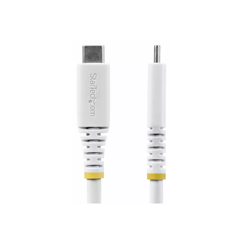 Cable StarTech.com USB4 de USB-C a USB-C, 20 Gbps, 240W PD, 2 m, blanco