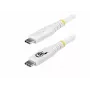 Cable StarTech.com USB4 de USB-C a USB-C, 20 Gbps, 240W PD, 2 m, blanco