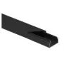 STASIŃSKI CLS 25x16 canaleta negra 2m (pack de 10) - canaleta de instalación eléctrica