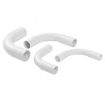 STASIŃSKI SP. Z O.O. ZKL-16 Codo rígido para conducto 90° 16mm blanco