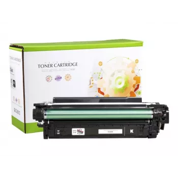 STATIC Cartucho de tóner compatible con HP CE264X negro alta capacidad remanufacturado 17.000 páginas
