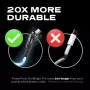 STATIK PowerPivot Pro Cable LED Luminoso USB-C a USB-C 1m Negro