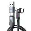 STATIK PowerPivot Pro Cable Trenzado de Nylon, USB-C a USB-C, 1m, Negro
